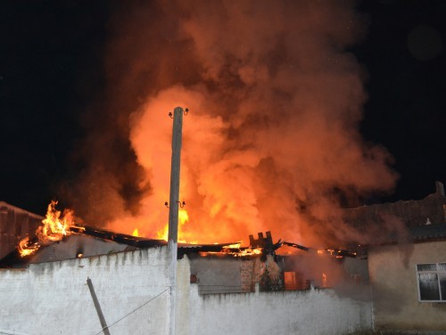Incêndio na Santa Bárbara