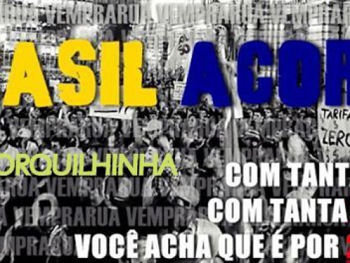 Manifestação em Forquilhinha #VemPraRuaForquilhinha