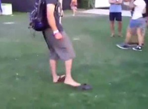 Se beber não use chinelo de dedos