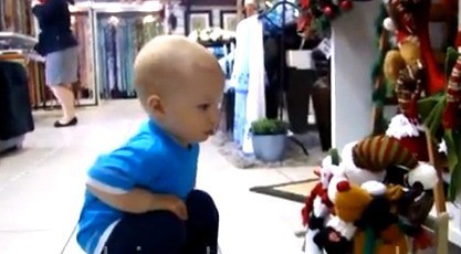 Dançando com Papai Noel